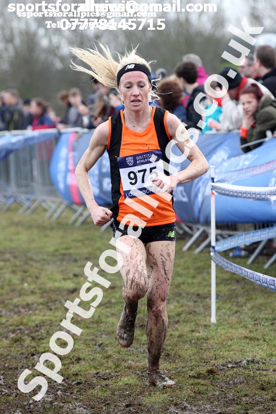 Senior womens 2018 British Inter Counties Cross Country Champs., Prestwold Hall, Loughborough. Photo: David T. Hewitson/Sports for All Pics